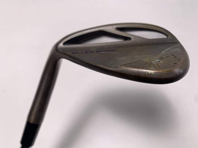 TaylorMade Milled Grind Hi-Toe 3 Copper 3 Raw 58* 13 KBS Hi-Rev 2.0 Mens LH