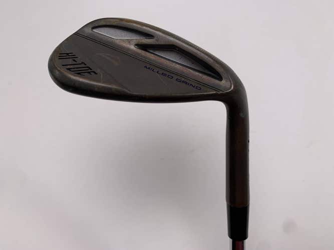 TaylorMade Milled Grind Hi-Toe 3 Copper Raw Lob Wedge LW 60* 13 KBS Mens RH