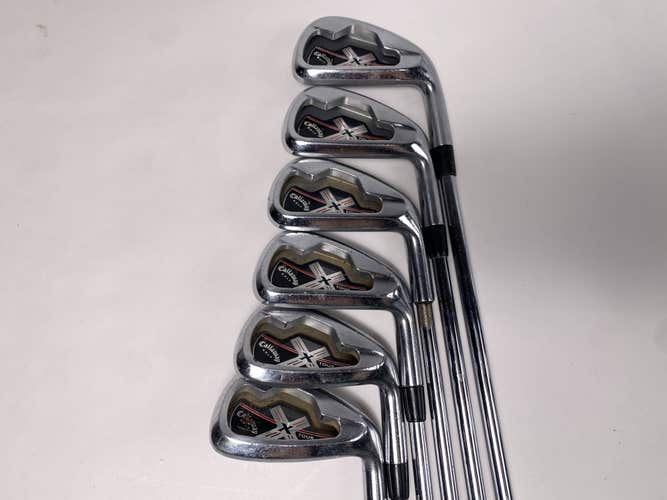Callaway X Tour Iron Set 3-9 True Temper Dynamic Gold S300 Stiff RH No 7 iron