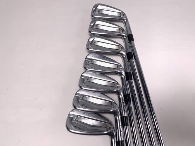 Ping i210 Iron Set 4-PW Black Dot AWT 2.0 Regular Steel Mens RH