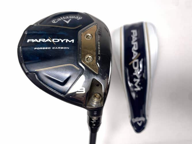 Callaway Paradym 3 Fairway Wood 15* Project X HZRDUS 5.5 60g Regular RH HC