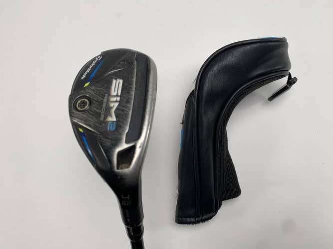 TaylorMade SIM2 Rescue 4 Hybrid 22* Tensei Blue Raw AV Series 80g Stiff RH HC