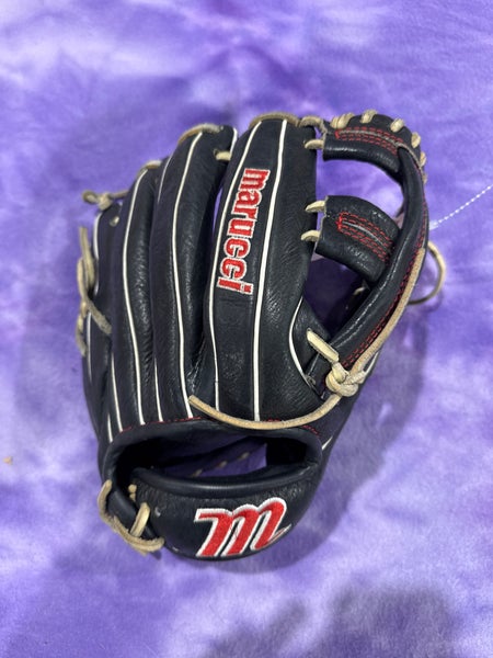 Black Marucci Acadia RH Infield Baseball Glove 11.5" (Used)