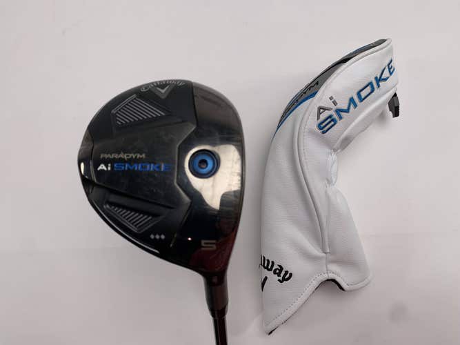 Callaway Paradym Ai Smoke TD 5 Fairway 18* Denali Black 6.0 70g Stiff RH HC
