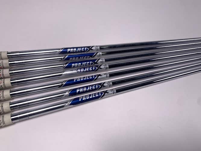 Project X Precision Rifle 6.0 Stiff Steel Iron Set 7 Shafts- Pull 0.355