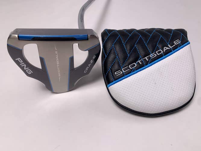 Ping Scottsdale Craz-E 2025 Putter 34" SuperStroke Tour 2.0 PT Mens RH HC NEW