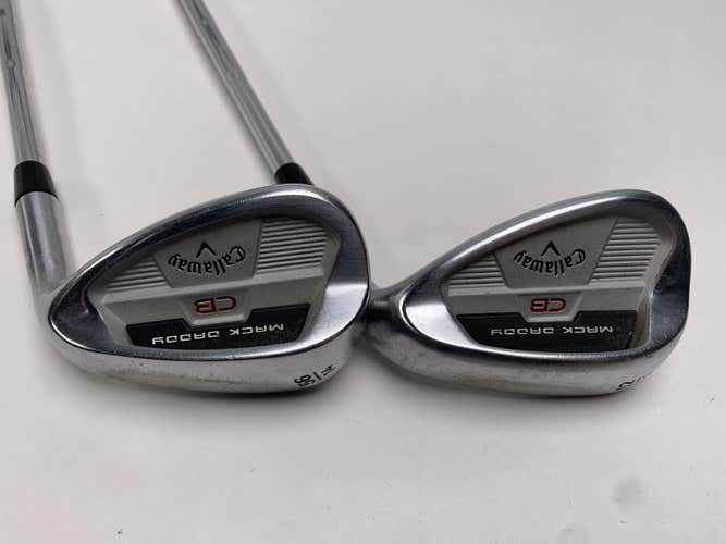 Callaway Mack Daddy CB Wedge Set 52* 12 | 52* 14 Impact Wedge Steel Mens RH