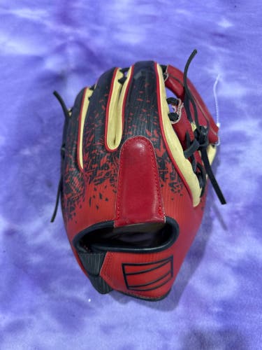 Red Rawlings REV1X RH Infield Baseball Glove 11.5" (Used)