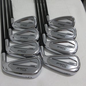 Titleist T350 Iron Set - 5-PW, AW, GW- Tensei Senior Graphite -0.5" Short - MINT