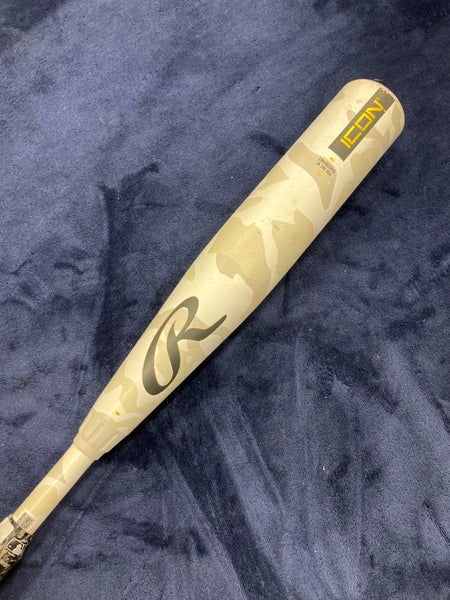 2025 Rawlings Icon Composite Bat USSSA Certified (-10) Composite 19 oz 29" (Used)