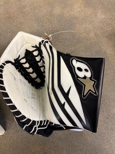 Intermediate Brian's Iconik X Goalie Gloves & Blockers Full Right (Used)