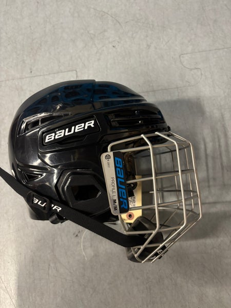 Black Medium Bauer IMS 5.0 Helmet (Used)