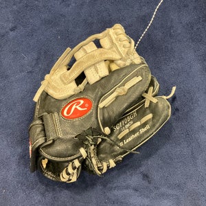 Black Rawlings Sure Catch RH Infield Baseball Glove 11" (Used)