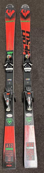157 cm Rossignol HERO ATHLETE FIS SL Skis With Look SPX12 Bindings