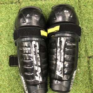 Junior CCM Tacks AS 580 Shin Pads 11" (Used)