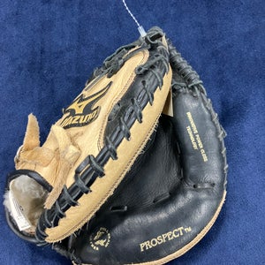 Brown Mizuno Prospect RH Catcher's Baseball Glove 32.5" (Used)