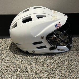 Used White Youth Cascade CS Helmet