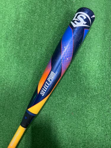 2025 Louisville Slugger Select PWR Hybrid Bat USABat Certified (-8) Hybrid 22 oz 30" (Used)