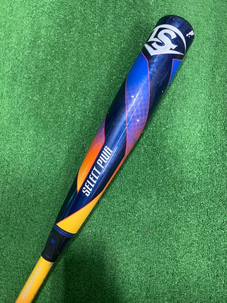 2025 Louisville Slugger Select PWR Hybrid Bat USABat Certified (-8) Hybrid 22 oz 30" (Used)