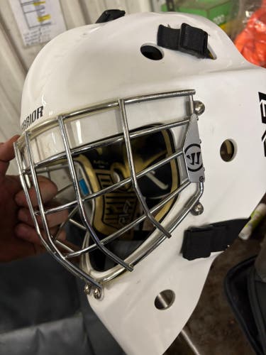 Senior Large Warrior R/F1 Goalie Mask (Used)