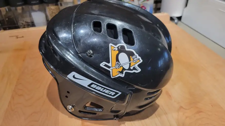 Vintage Evgeni Malkin Pittsburgh Penguins Nike Bauer Hockey Helmet #71 Rare