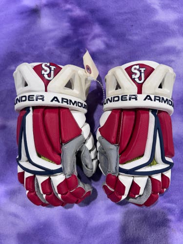 ST Johns Under Armour BioFit Lacrosse Gloves 11" (Used)