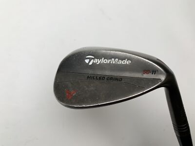 Taylormade Milled Grind Black Gap Wedge GW 58* 11 DG Wedge Steel Mens RH