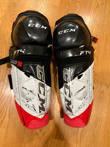 CCM JetSpeed FT4 Shin Pads 13" (Used)