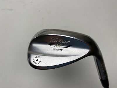 Titleist Vokey SM7 Tour Chrome Wedge 58* 12 Bounce D-Grind Stiff RH Midsize Grip