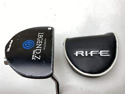 Guerin Rife Legend Z Two Bar Black Putter 34" Mens RH HC