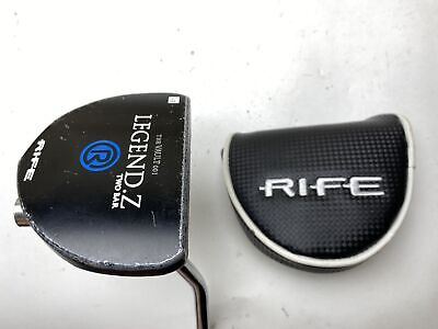 Guerin Rife Legend Z Two Bar Black Putter 34" Mens RH HC