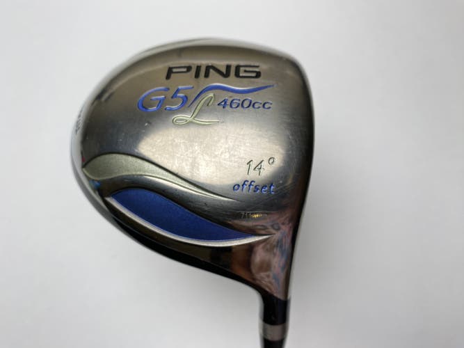 Ping G5 Ladies Driver 14* ULT 50 D Ladies Graphite Womens RH