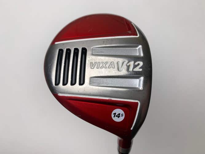 Vixa V12 3 Fairway Wood 14.5* Torque 5.5 50g Senior Graphite Mens RH