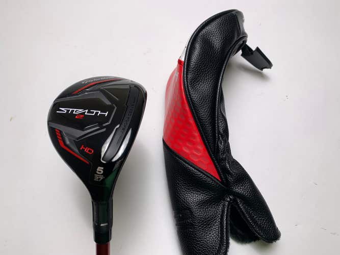 TaylorMade Stealth 2 HD 5 Hybrid 27* Fujikura Speeder NX Senior Graphite RH NEW