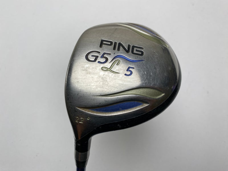 Ping G5 Ladies 5 Fairway Wood 22* ULT50F Ladies Graphite Womens LH