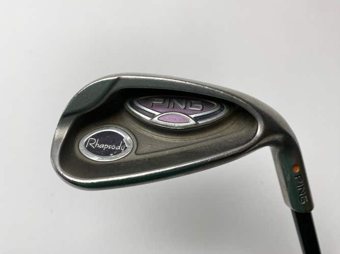 Ping Rhapsody Sand Wedge Orange Dot 2* Flat Grafalloy ProLaunch AXIS Ladies RH