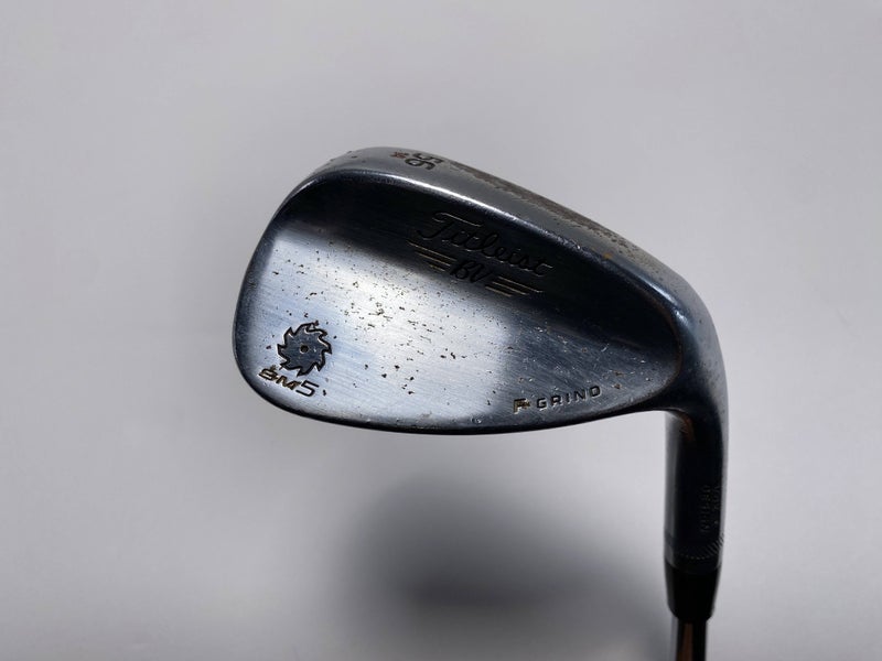 Titleist Vokey SM5 Tour Chrome Sand Wedge SW 56* 14 Bounce F-Grind Wedge Mens RH