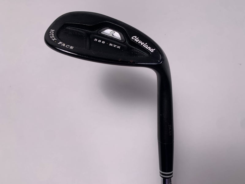 Cleveland 588 RTX CB Black Lob Wedge LW 60* 12 DG Wedge Steel Mens RH