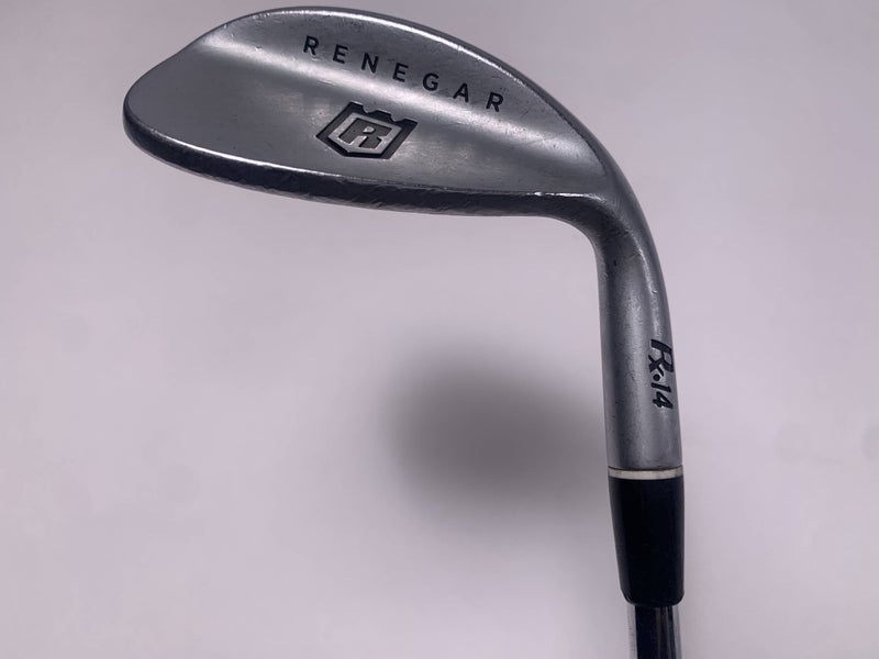 Renegar Rx14 Chrome Gap Wedge GW 50* Wedge Steel Mens RH