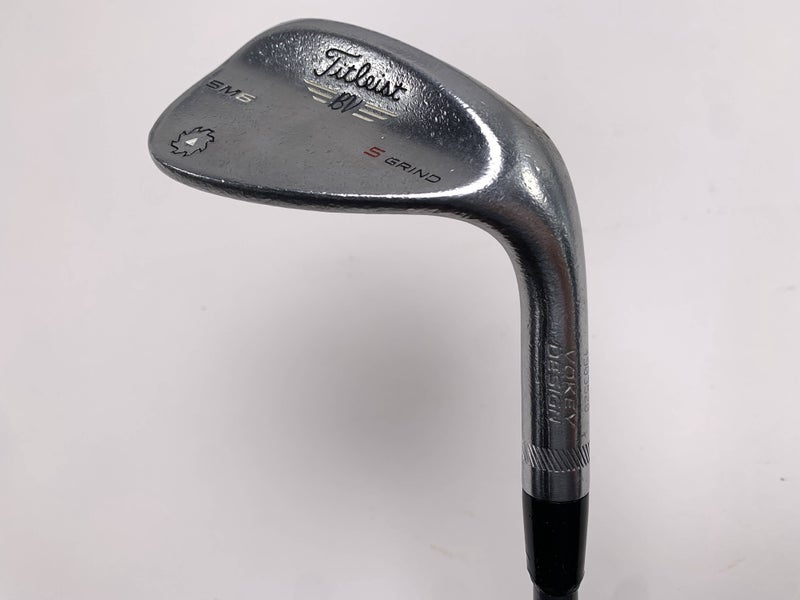 Titleist Vokey SM6 Tour Chrome Sand Wedge SW 56* 10 S-Grind Kuro Kage RH