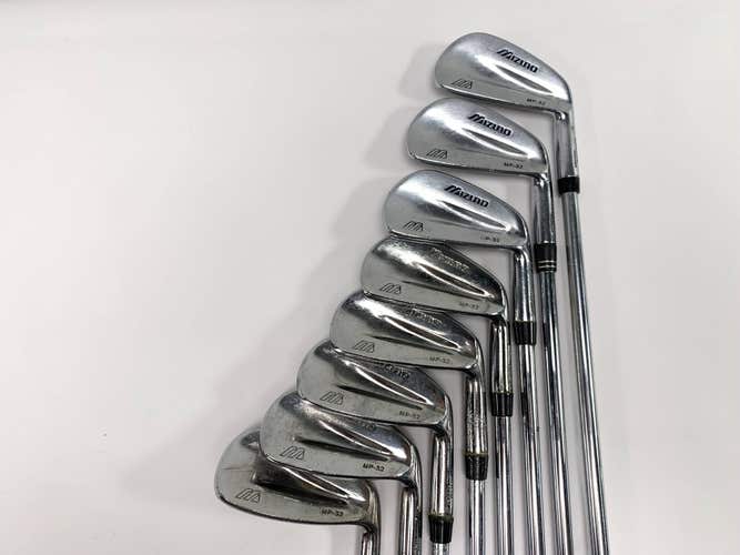 Mizuno MP 32 Iron Set 3-PW True Temper Dynamic Gold S300 Regular Steel Mens RH
