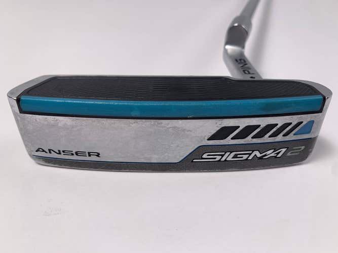 Ping Sigma 2 Anser Putter 34" SuperStroke Flatso 2.0 Black Dot Mens RH