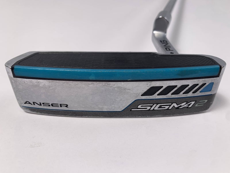 Ping Sigma 2 Anser Putter 34" SuperStroke Flatso 2.0 Black Dot Mens RH