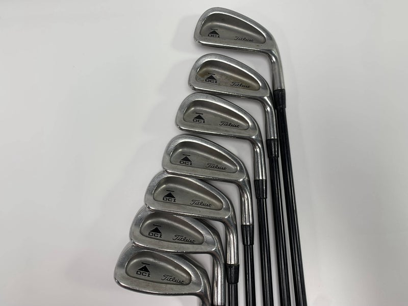 Titleist DCI Black Iron Set 3-9 Tri-Spec Stiff Graphite Mens RH