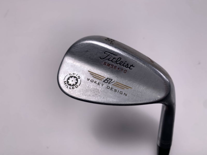 Titleist Vokey Spin Milled Sand Wedge SW 56* 10 Dynamic Gold Wedge Mens RH