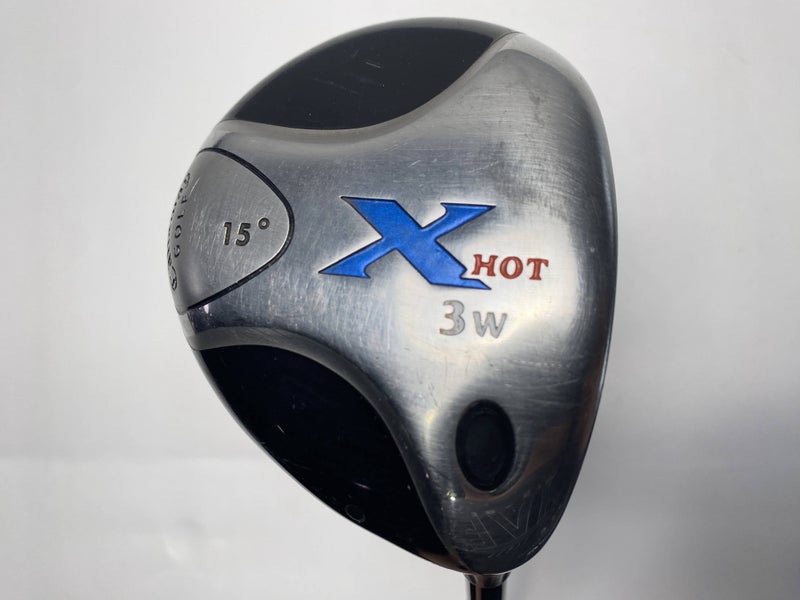 Callaway X Hot 2013 3 Fairway Wood 15* Fujikura Banzai 65g Regular RH