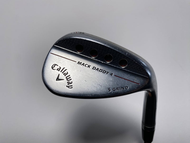 Callaway Mack Daddy 4 Chrome Sand Wedge SW 54* 10  S-Grind XP 95 Stiff Mens RH