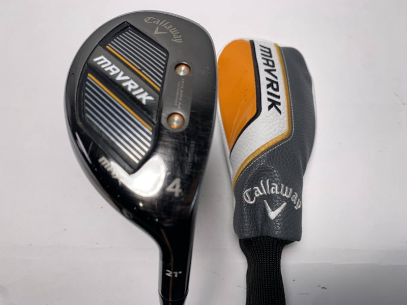 Callaway Mavrik Max 4 Hybrid 21* Project X Catalyst 6.0 75g Stiff RH HC