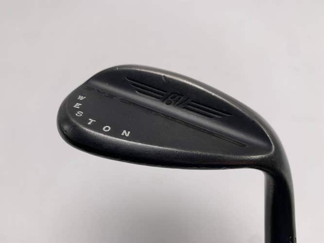 Titleist Vokey SM9 Jet Black Lob Wedge LW 60* 8 Bounce M-Grind Wedge Mens RH