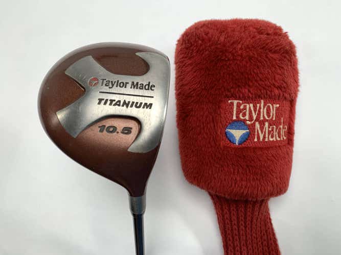 TaylorMade Ti Bubble Driver 10.5* Bubble R-80 Plus Regular Graphite Mens RH HC